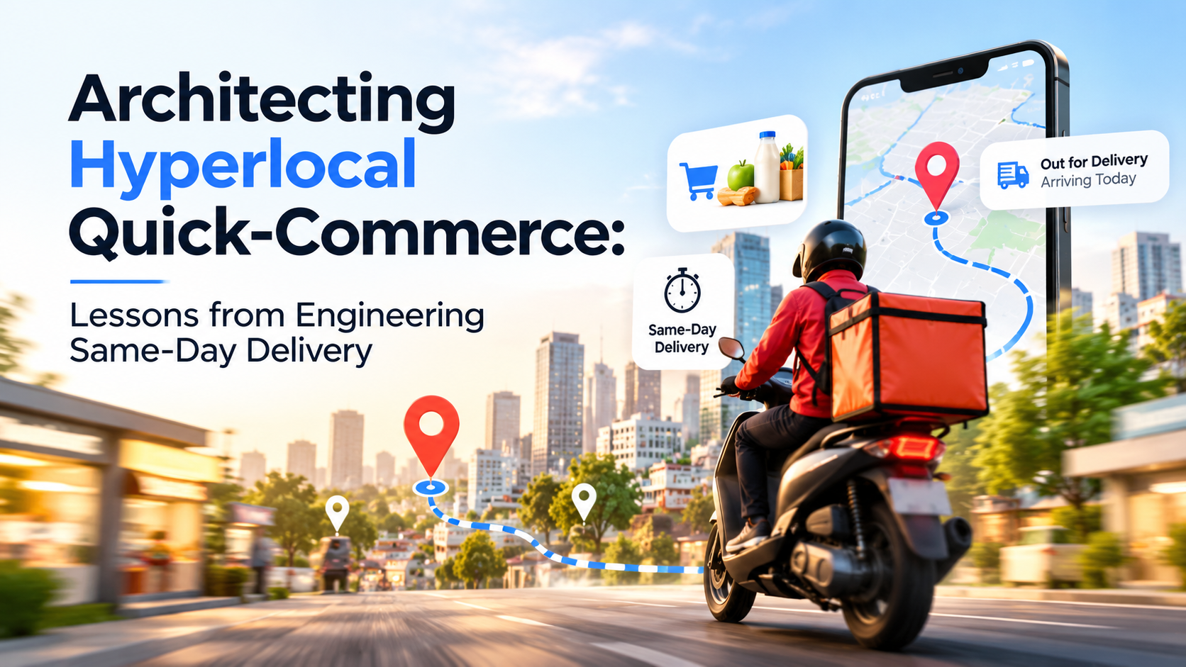 Architecting Hyperlocal Quick-Commerce: Lessons from Engineering Same-Day Delivery